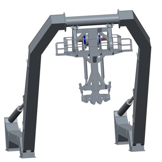 AͼܵŲÙCA-Frame Lifting & Placing Mechanism